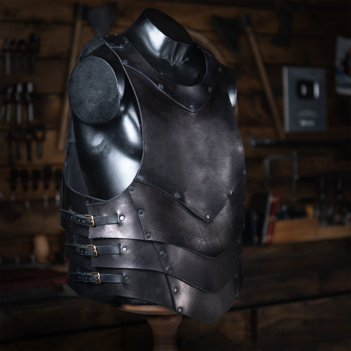 Leather Cuirass Pattern 2 - Leather Armor - PDF - SVG LASER