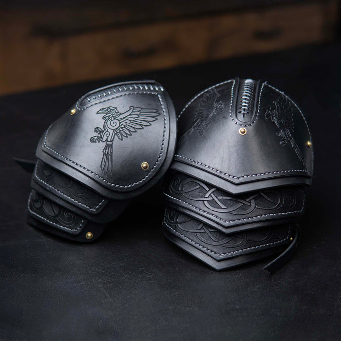Shoulder Armor - Spaulders - Pauldrons - Leather Armor