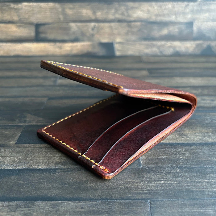 Leather Bifold Wallet Pattern - PDF SVG LASER - Dark Horse Workshop