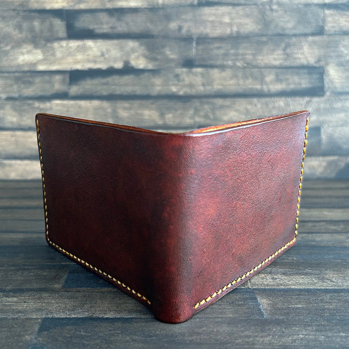 Leather Bifold Wallet Pattern - PDF SVG LASER - Dark Horse Workshop
