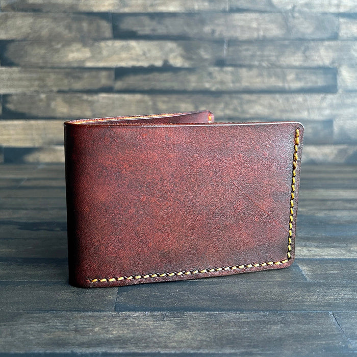 Leather Bifold Wallet Pattern - PDF SVG LASER - Dark Horse Workshop