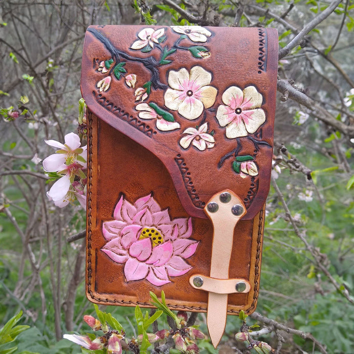 Offset Strap Pouch Pattern 1 - PDF SVG Laser - Dark Horse Workshop