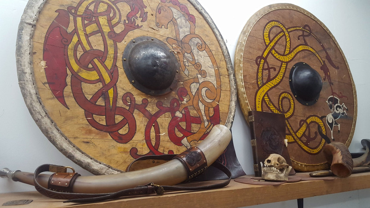 Shield Edging Pattern / Rawhide Pattern - PDF SVG Laser - Dark Horse Workshop
