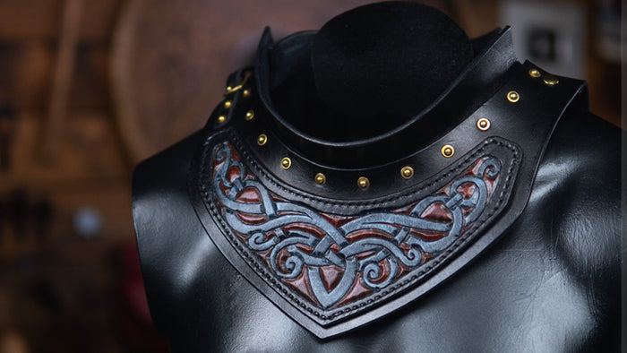 Leather Gorget