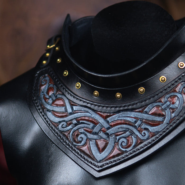 Leather Gorget