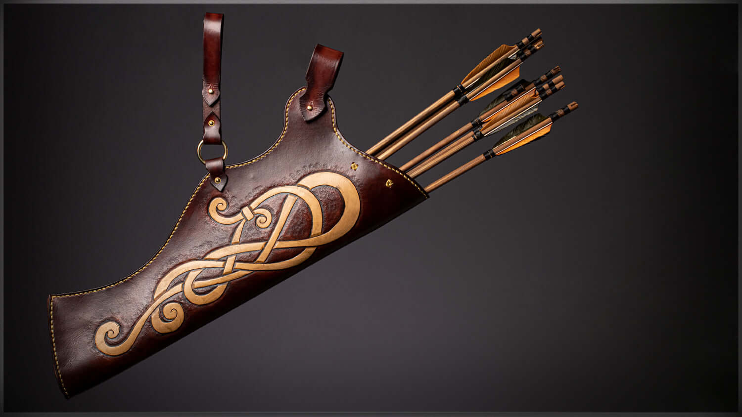 Making a Leather Quiver  - PDF Pattern - Dark Horse Workshop
