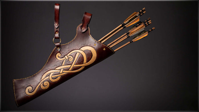 Making a Leather Quiver  - PDF Pattern - Dark Horse Workshop