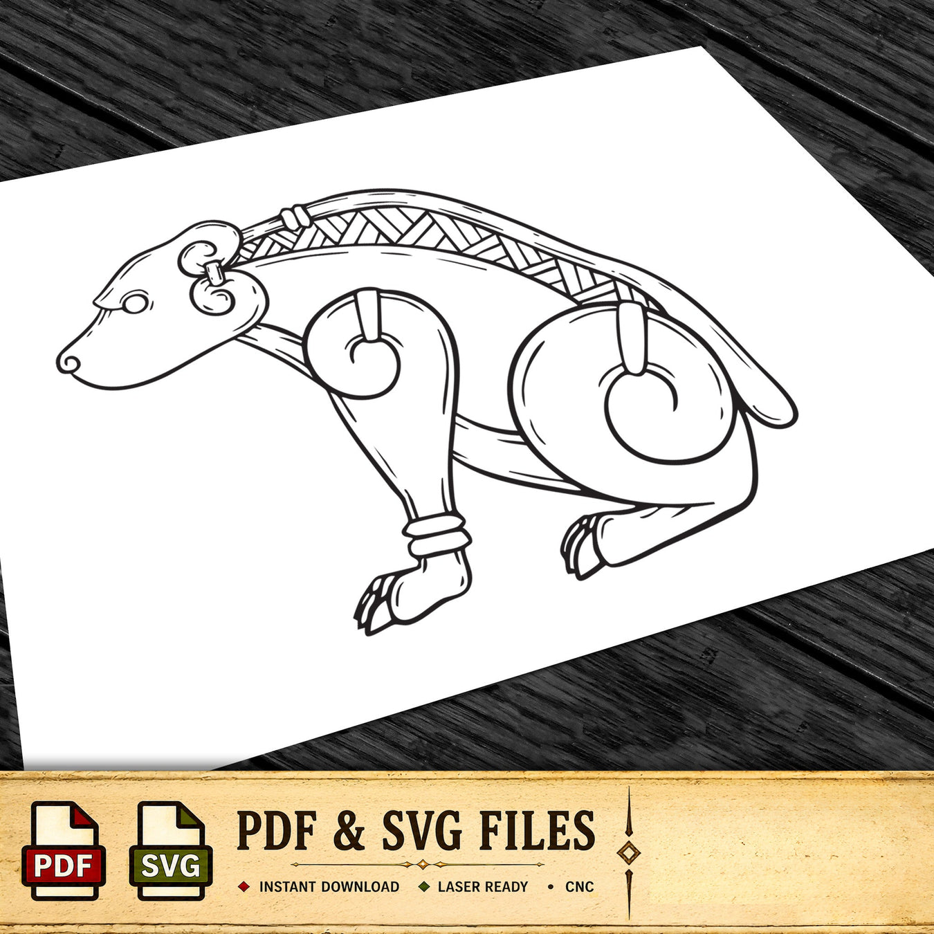Viking Bear Artwork