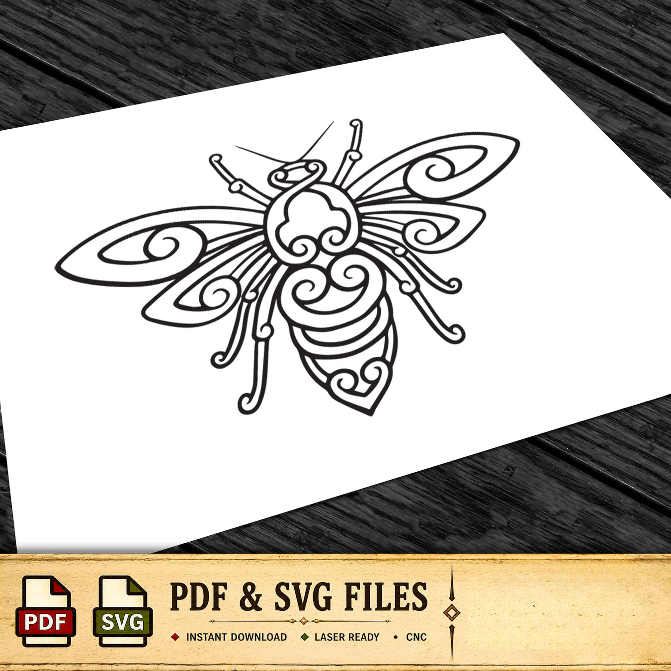 Viking Insect Artwork