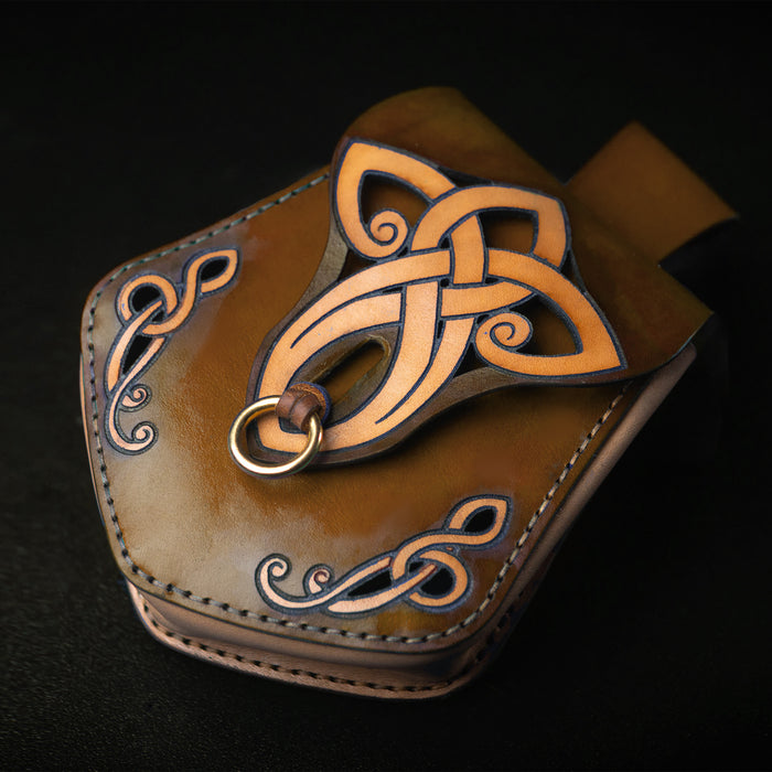 Patron de Pochette Fantaisie - Entrelacs Viking / Celtique