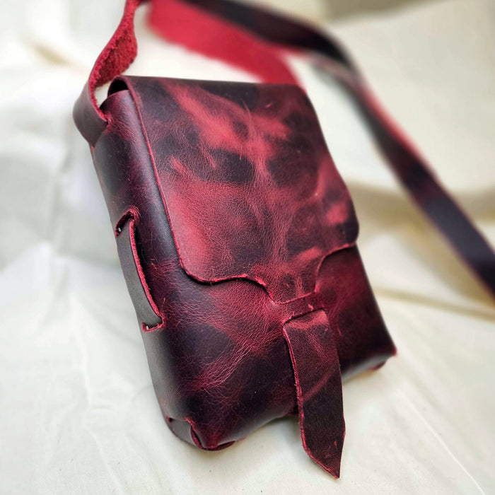 Leather Pouch / Bag Pattern  | No Rivets, No Stitches, No Excuses - PDF SVG LASER