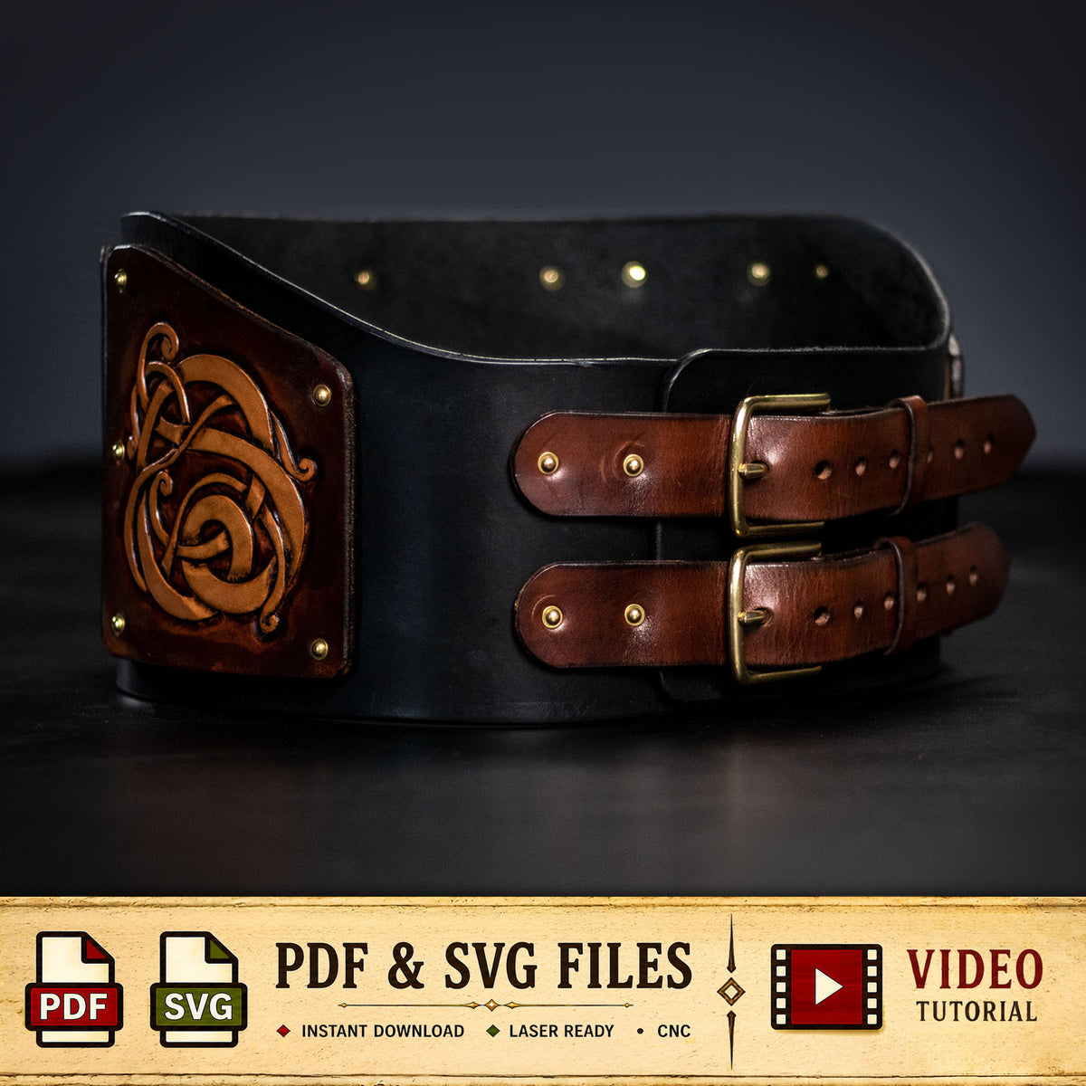 Leather War Belt Pattern - Leather Armor | Dark Horse Workshop