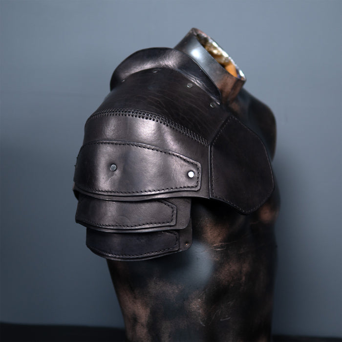 Modèle d’armure d’épaule / Modèle d’épaule - Armure en cuir - Entrelacs Viking