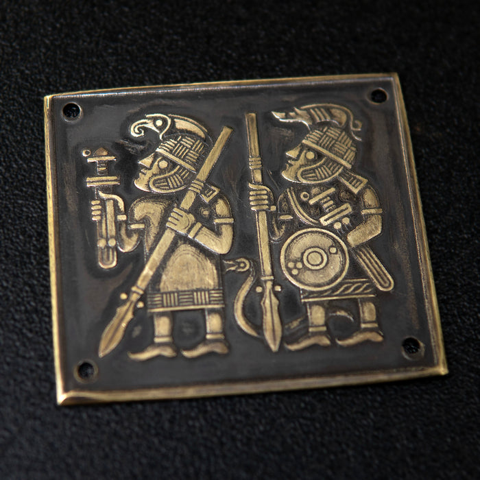 Custom Belt and Helm Plaques - Nickel Silver / Bronze / Brass