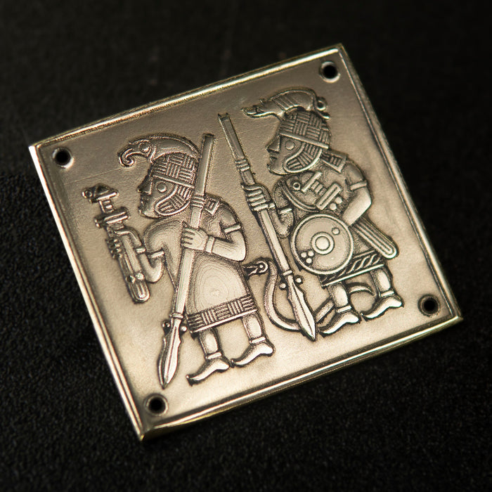 Custom Belt and Helm Plaques - Nickel Silver / Bronze / Brass