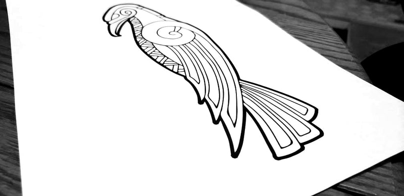Armure de bras - Armure de cuir