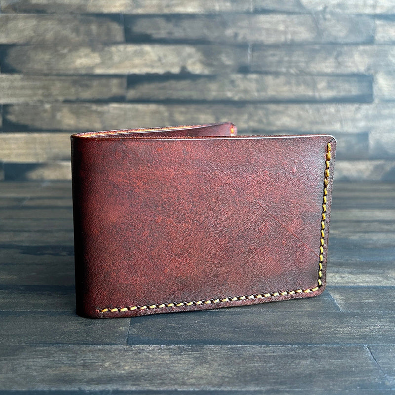 Leather Bifold Wallet Pattern - PDF SVG LASER - Dark Horse Workshop