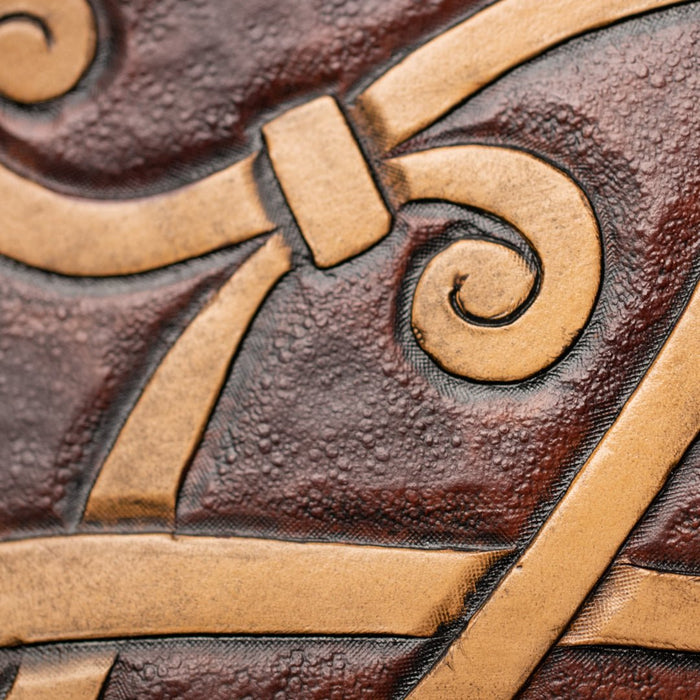 Leather Quiver Pattern - Leather Pattern - Viking Knotwork - PDF SVG LASER - Dark Horse Workshop