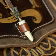 Leather Satchel Pattern / Bag Pattern - Viking Artwork - PDF SVG LASER - Dark Horse Workshop