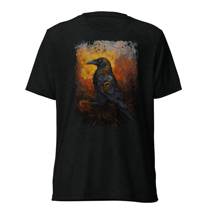 Raven T-Shirt - Short Sleeve - Premium Tri - Blend Vintage Feel - Dark Horse Workshop