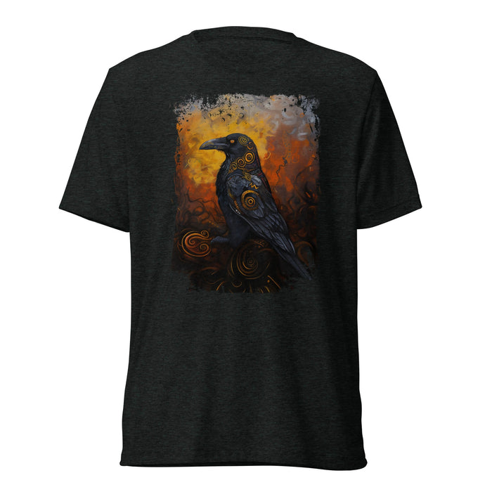 Raven T-Shirt - Short Sleeve - Premium Tri - Blend Vintage Feel - Dark Horse Workshop