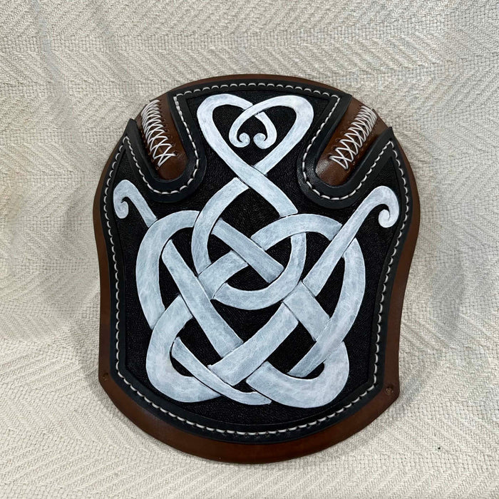 Shoulder Armor Pattern / Spaulder Pattern - Leather Armor - PDF SVG Laser - Dark Horse Workshop