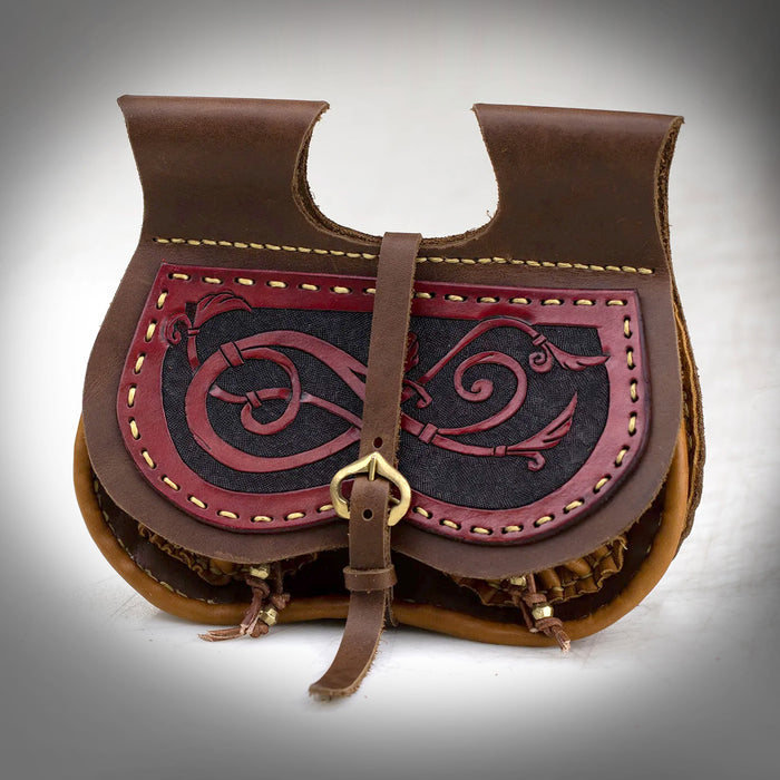 Medieval Pouch | Kidney Pouch | Viking / Celtic Knotwork