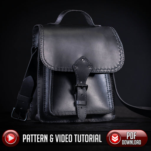 Leather Satchel / Bag Pattern | Dark Horse Workshop