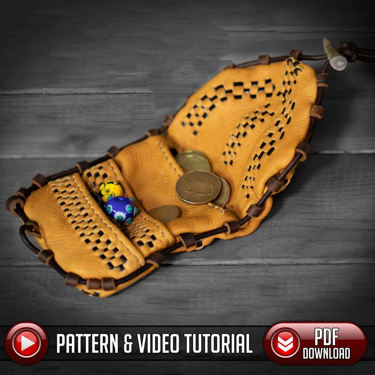 Birka Wallet Pattern | Dark Horse Workshop