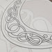 Demi Gauntlet Pattern - Viking / Celtic Knotwork - PDF SVG LASER - Dark Horse Workshop