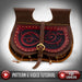 Kidney Pouch Pattern - Viking / Celtic Knotwork - PDF SVG LASER - Dark Horse Workshop