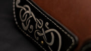 Leather Leg Armor | Leather Armor | Viking Knotwork - Dark Horse Workshop