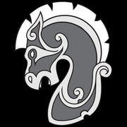 Medieval Pouch Pattern - Viking Raven and Knotwork - PDF SVG Laser - Dark Horse Workshop