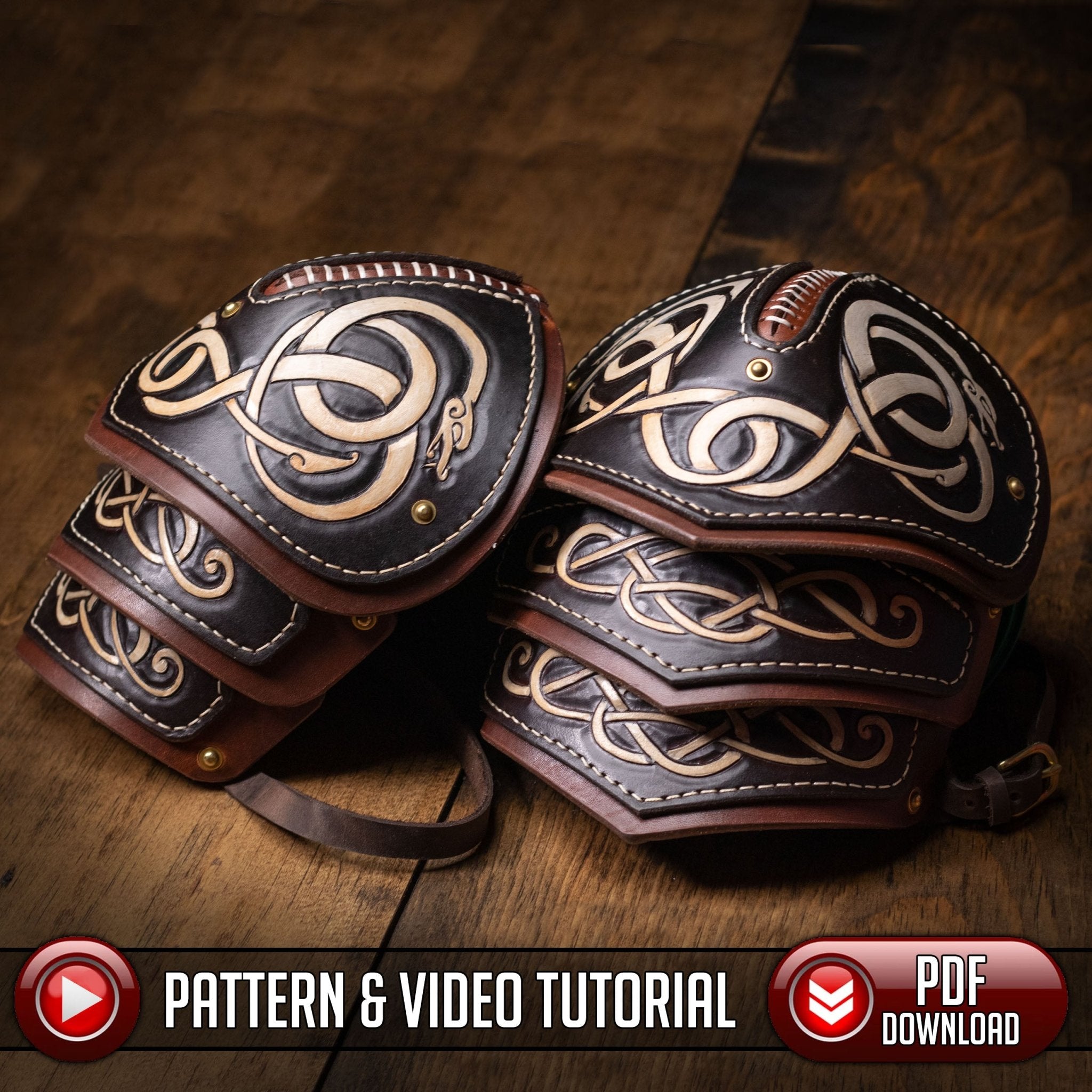 Armor Patterns Leather Armor Patterns - PDF SVG | Dark Horse Workshop