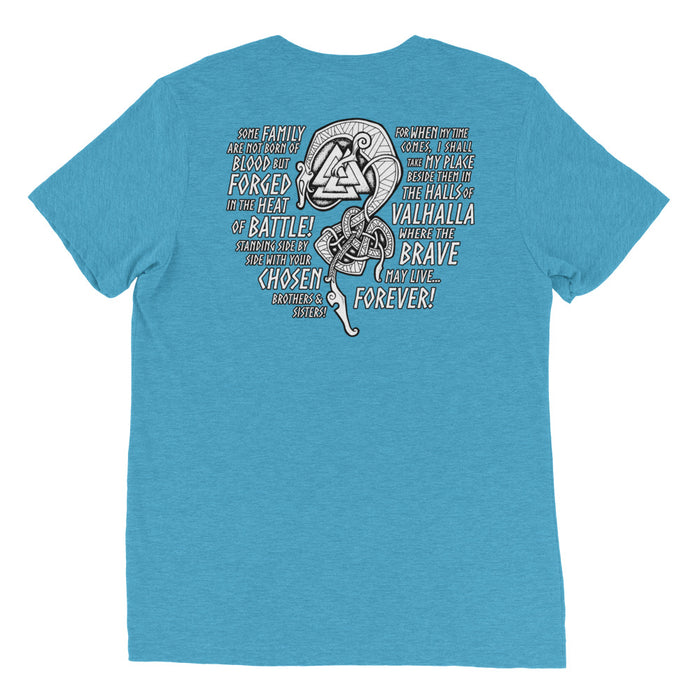Viking Serpent and Valknut T-Shirt - Born of Blood