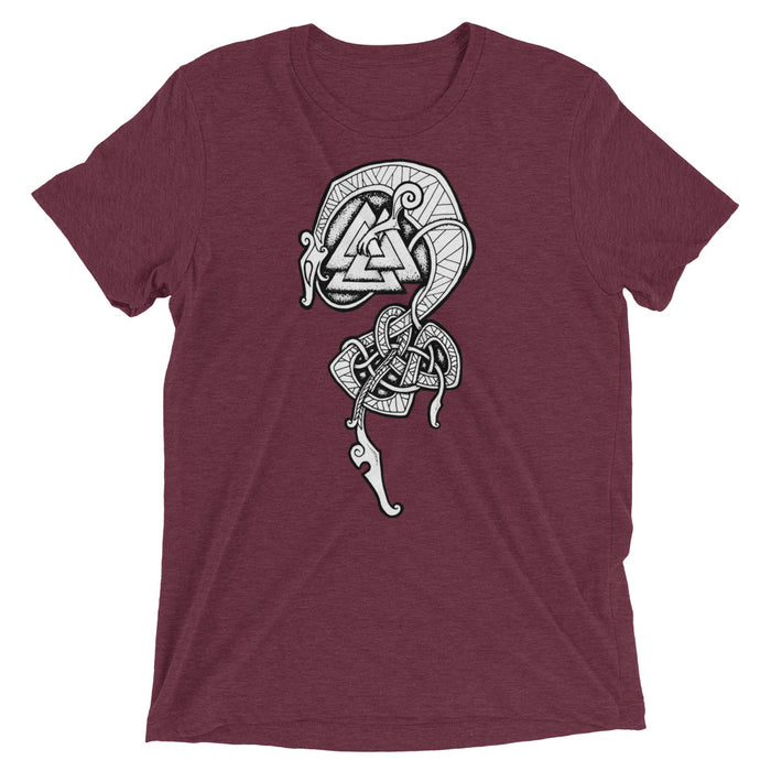 Viking Serpent and Valknut T-Shirt - Born of Blood | Dark Horse Workshop