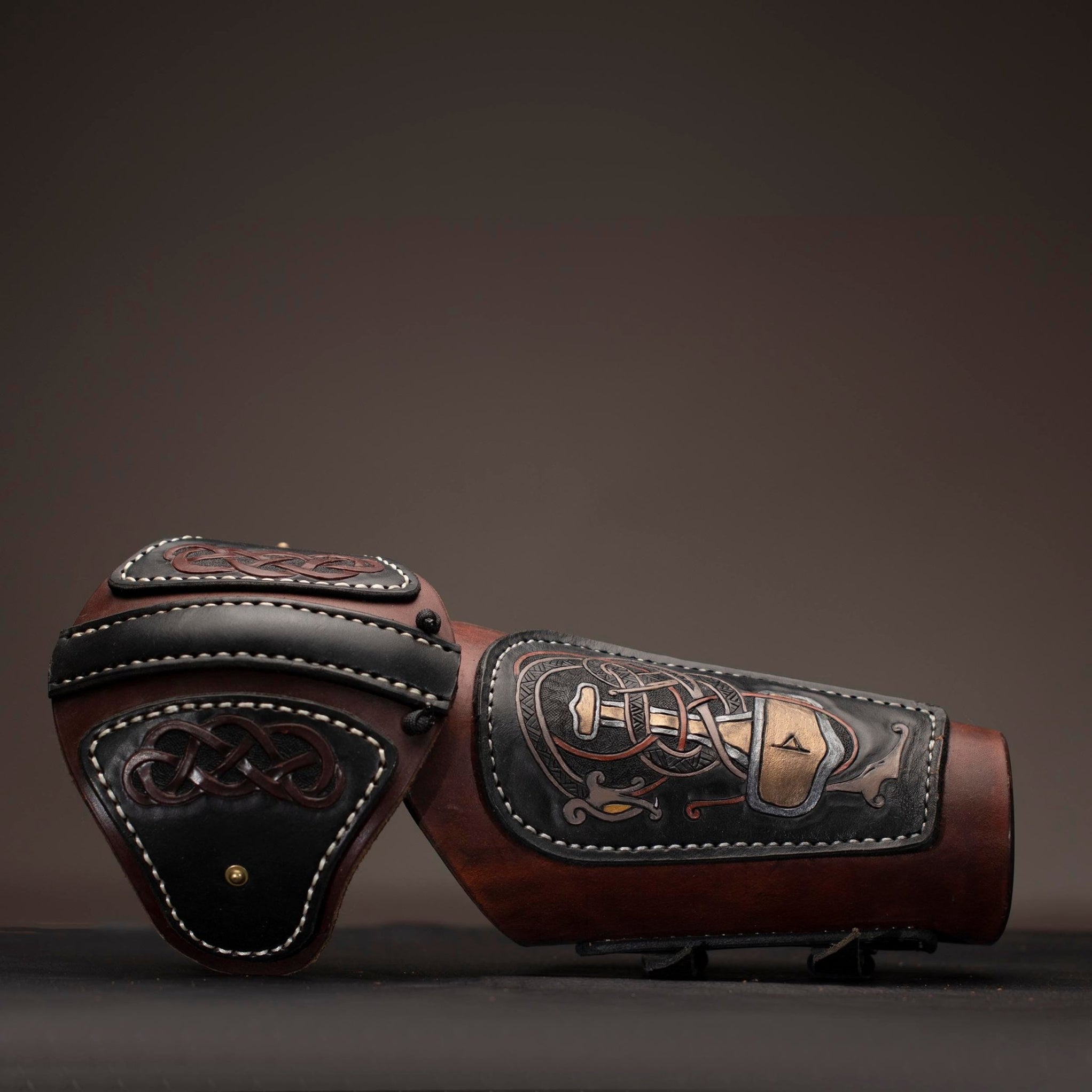 Leather Vambrace Elbow Pattern - Leather Armor | Dark Horse Workshop