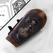 Vambrace and Elbow Pattern - Leather Armor - Viking Artwork - PDF SVG Laser - Dark Horse Workshop
