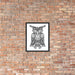 Viking Owl Framed Poster | Dark Horse Workshop - Dark Horse Workshop