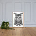 Viking Owl Framed Poster | Dark Horse Workshop - Dark Horse Workshop