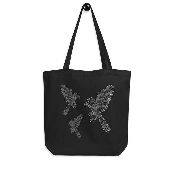 Viking Raven Eco Tote Bag - Dark Horse Workshop