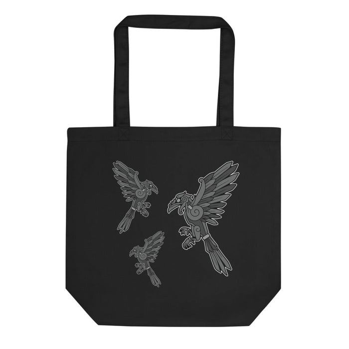 Viking Raven Eco Tote Bag - Dark Horse Workshop