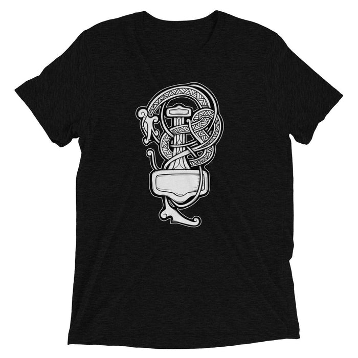 Viking Serpent and Thor's Hammer T-Shirt - Dark Horse Workshop