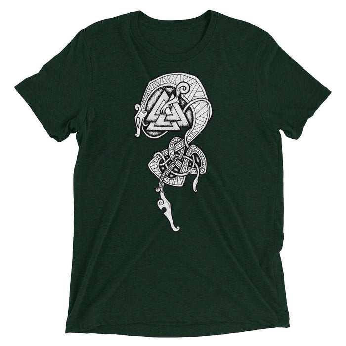 Viking Serpent and Valknut T-Shirt - Born of Blood - Dark Horse Workshop