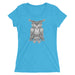 Women's Tri-Blend Viking Owl T-Shirt | Dark Horse Workshop